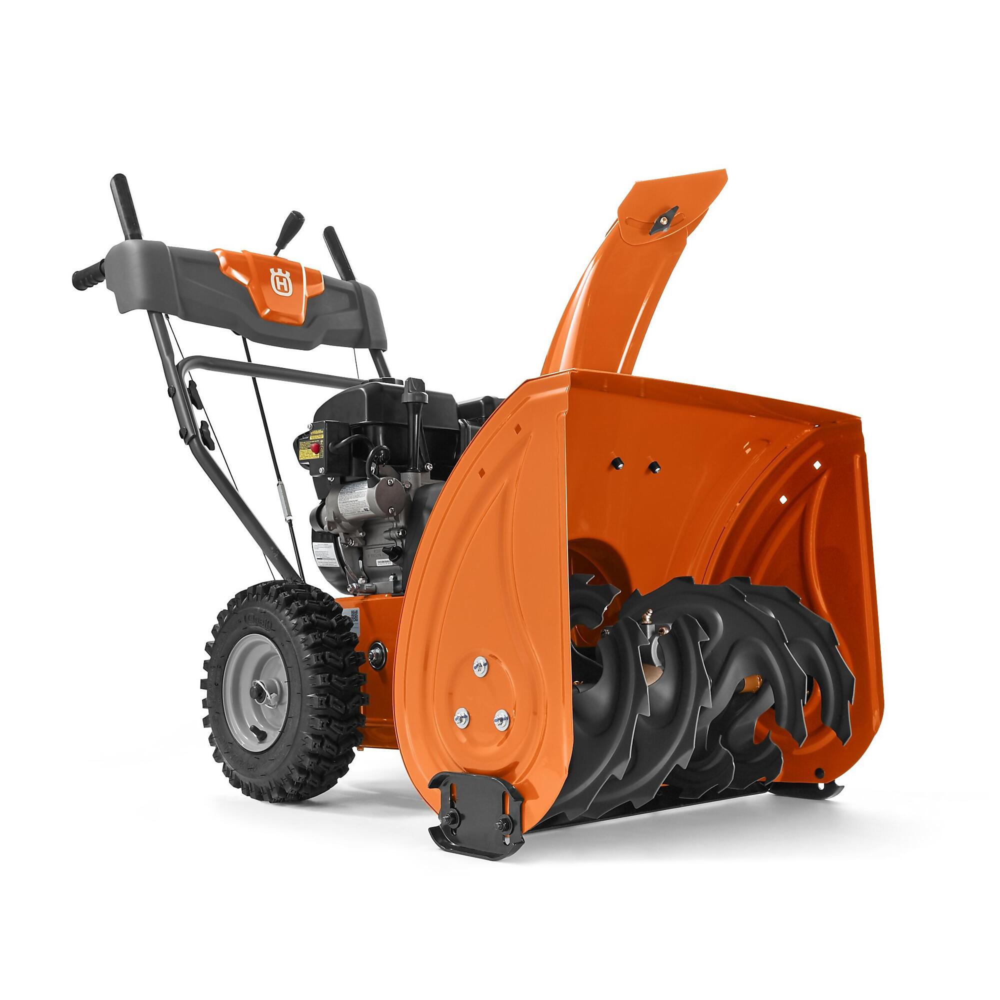 Husqvarna, 24in. 212cc Two Stage Gas Snow Thrower, Clearing Width 24 in, Engine Displacement 212 cc, Model# ST124
